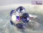 Preview: glitzernder-Ring-LAVENDELBLUETE-Fingerring-flieder