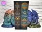 Preview: dRaGoN Drachen Buchstützen klein 2er Set Unikatset 3 - nur einmal vorhanden!