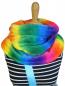 Preview: bunter Loop-Schal Regenbogen