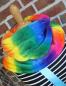 Preview: bunter Regenbogen Loop-Schal