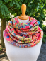 Preview: bunter Loop-Schal mit Mandala-Motiv