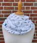 Preview: PAPIERFLIEGER weicher leichter Schal mit Papierfliegern aus Musselin