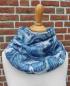 Preview: WAVES traumhafter leichter Schal mit Wellenmotiv aus Musselin