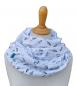 Preview: PAPIERFLIEGER weicher leichter Schal mit Papierfliegern aus Musselin