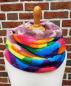 Preview: bunter Regenbogen Loop-Schal