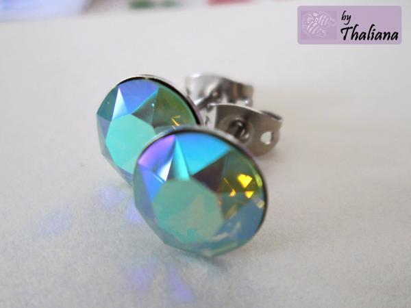 glitzerMINZE-Ohrstecker-opal-edel-elegant-mintgrün