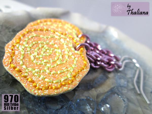 glitzerROSEN-edle-lange-Ohrringe-Rosenohrhänger