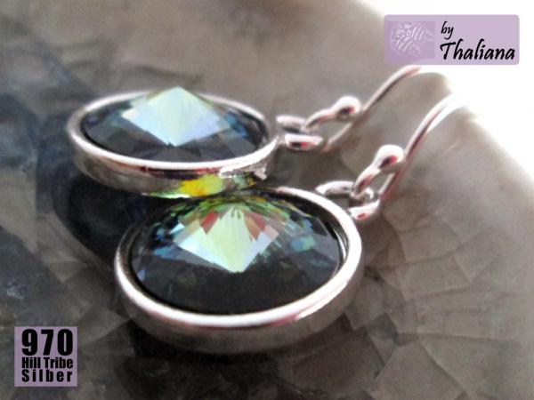 Preview: neuer WALDSEE Ohrringe ECHTSILBER neue Farbe