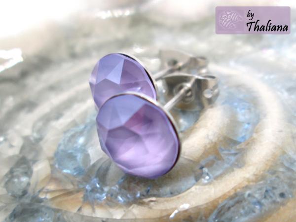 zartlila-Ohrstecker-LAVENDELEIS-edle-Stecker-lila