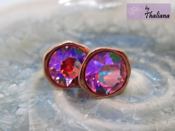 glitzernde-pinke-Ohrstecker-Mandelblüte-roségold