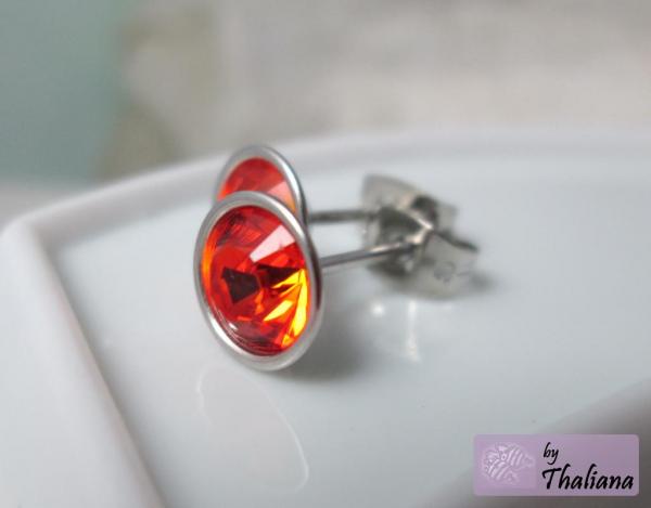 FIREOPAL-Ohrstecker-hochwertig-knallig-orange
