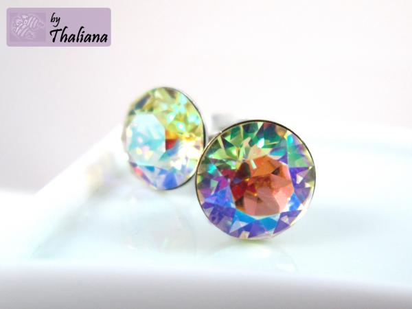 Preview: zartgelbe Ohrstecker PINA COLADA Funkeln hellgelb