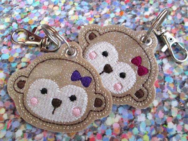 Preview: Affen-Taschenanhänger