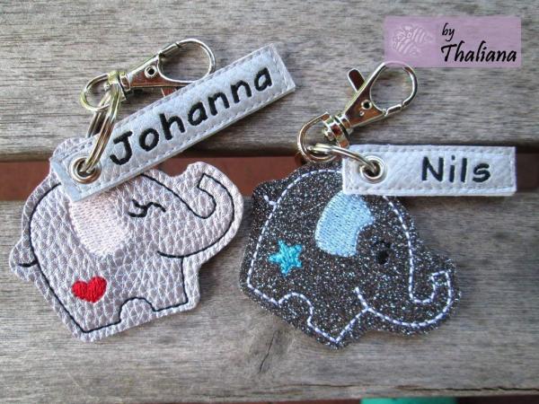 Preview: Elefant-Schlüsselanhänger