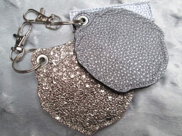 Schlüsselanhänger Igel - Rückseite