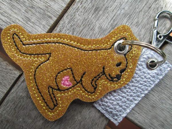 Känguru Schlüsselanhänger