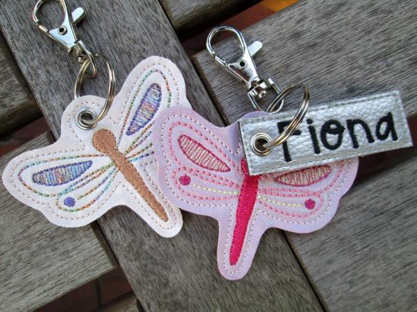 Libellen-Schlüsselanhänger