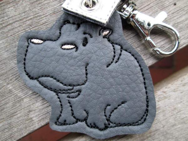 Taschenanhänger Hippo