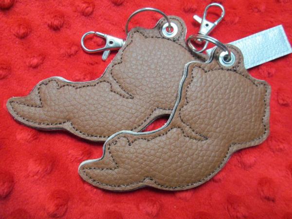 Otter Taschenanhänger Rückseite