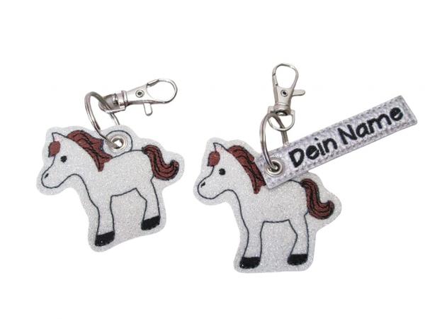 Preview: Pferdchen-Taschenanhänger