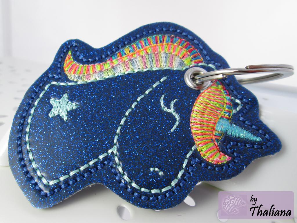 uNiKaT-Schlüsselanhänger-Einhorn-Taschenanhänger