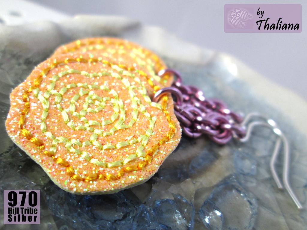 glitzerROSEN-edle-lange-Ohrringe-Rosenohrhänger