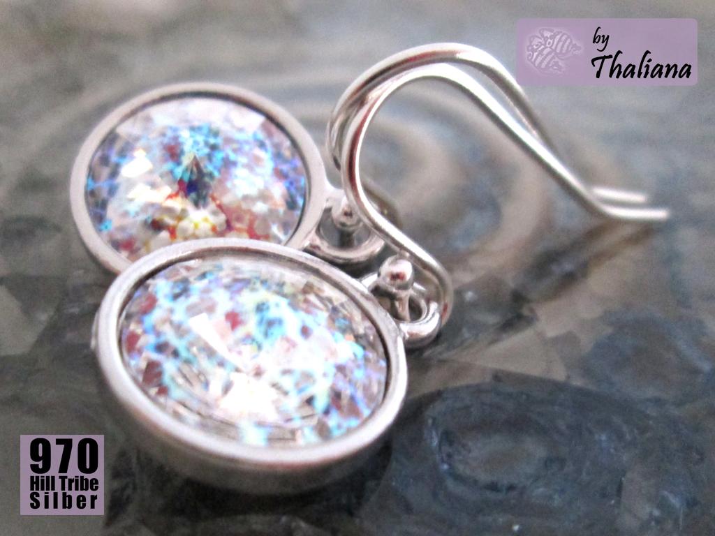 VERWUNSCHENER-SPIEGEL-Ohrringe-Funkeln-Silber-edel