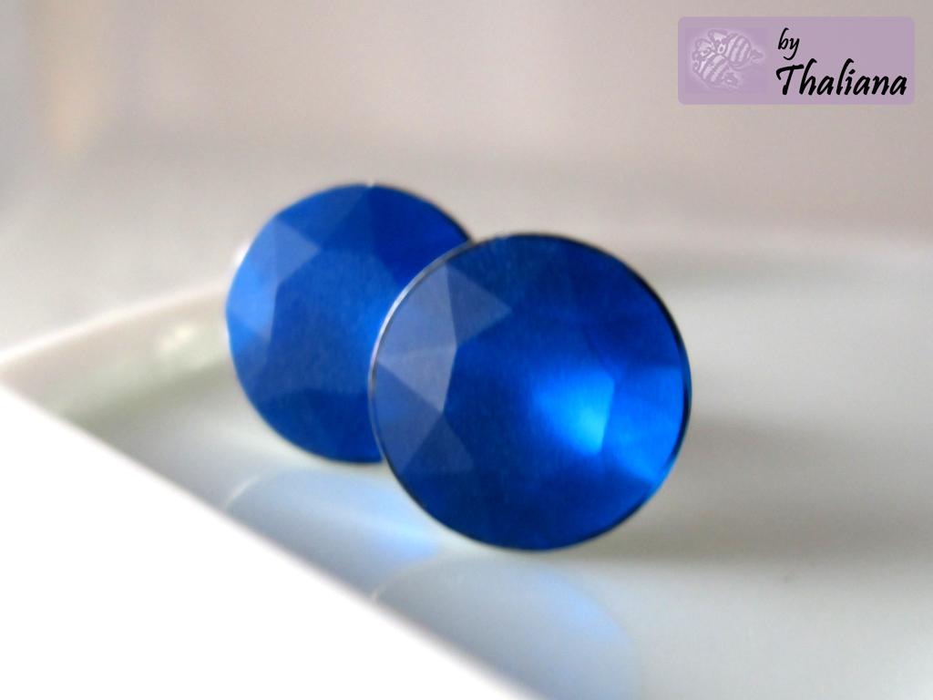 eisig-dunkelblaü-Ohrstecker-BLAU-edle-Ohrstecker