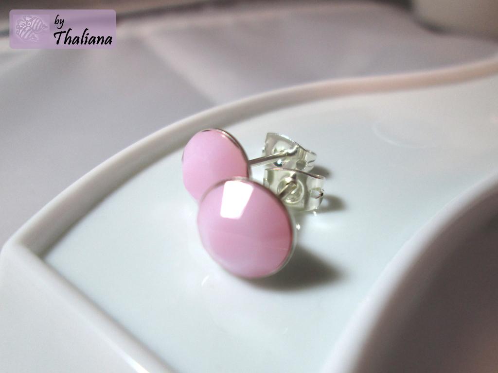 tolle ROSA Ohrstecker Funkeln candy rosa