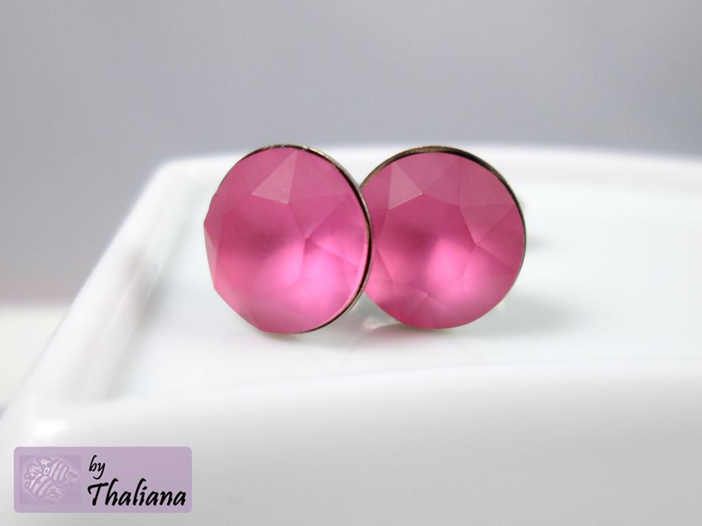 matt-rosa-Ohrstecker-ZARTE-ROSE-Ohrstecker