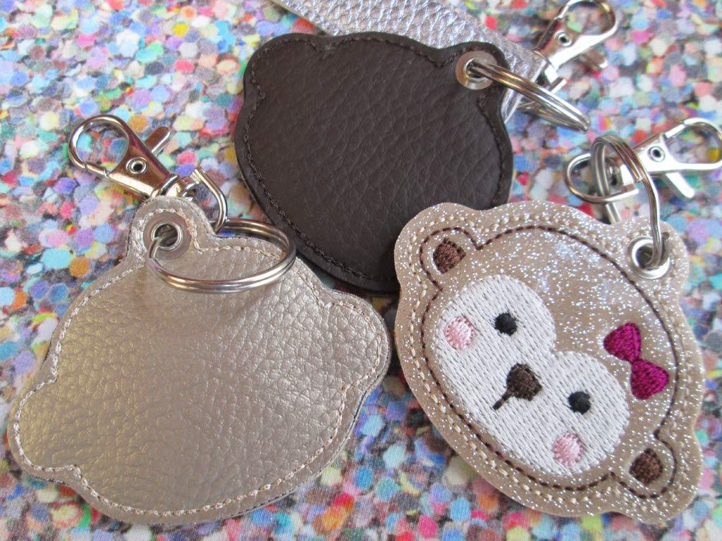 Rückseite der Affen-Schlüsselanhänger