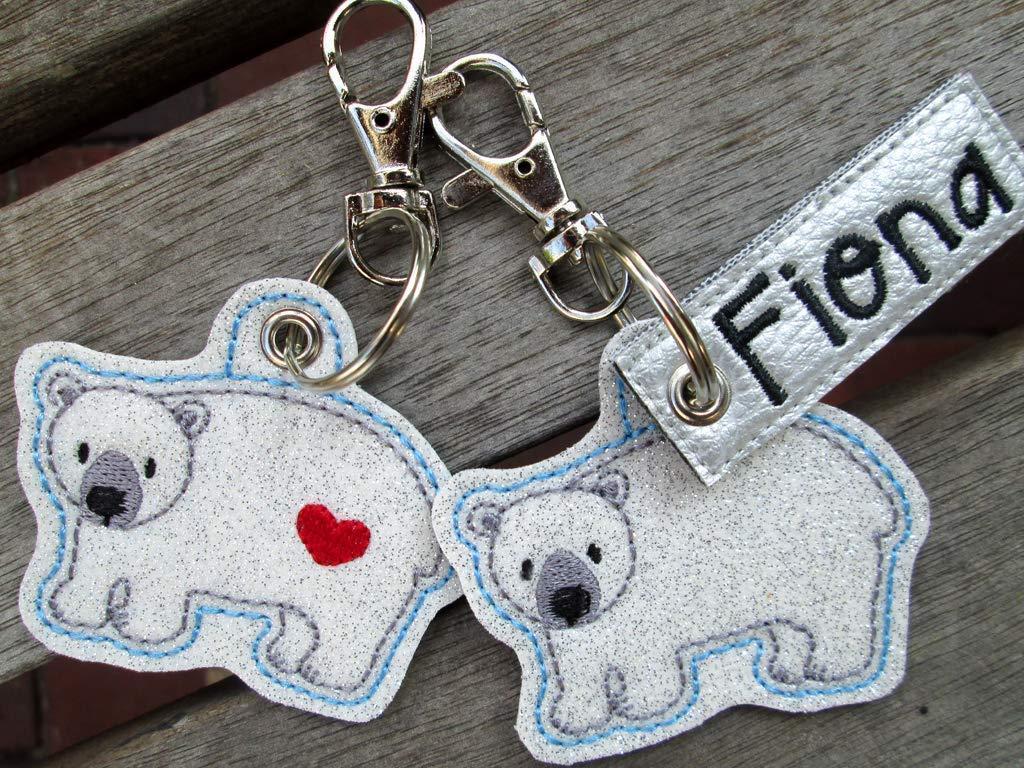 Eisbär-Schlüsselanhänger