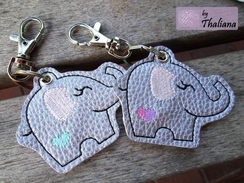 Elefant-Taschenanhänger