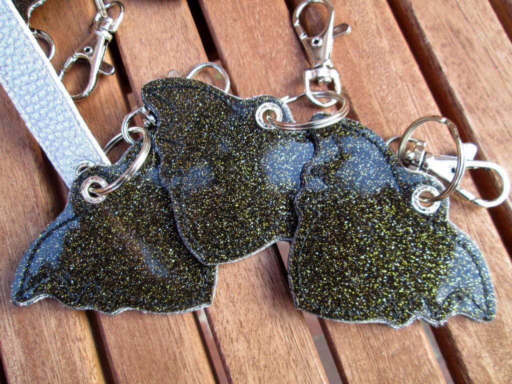 Rückseite der Fledermaus-Schlüsselanhänger