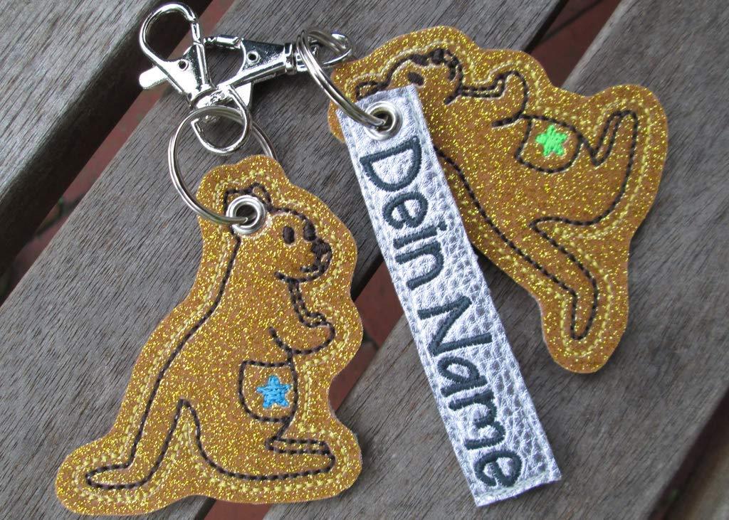 Känguru-Schlüsselanhänger