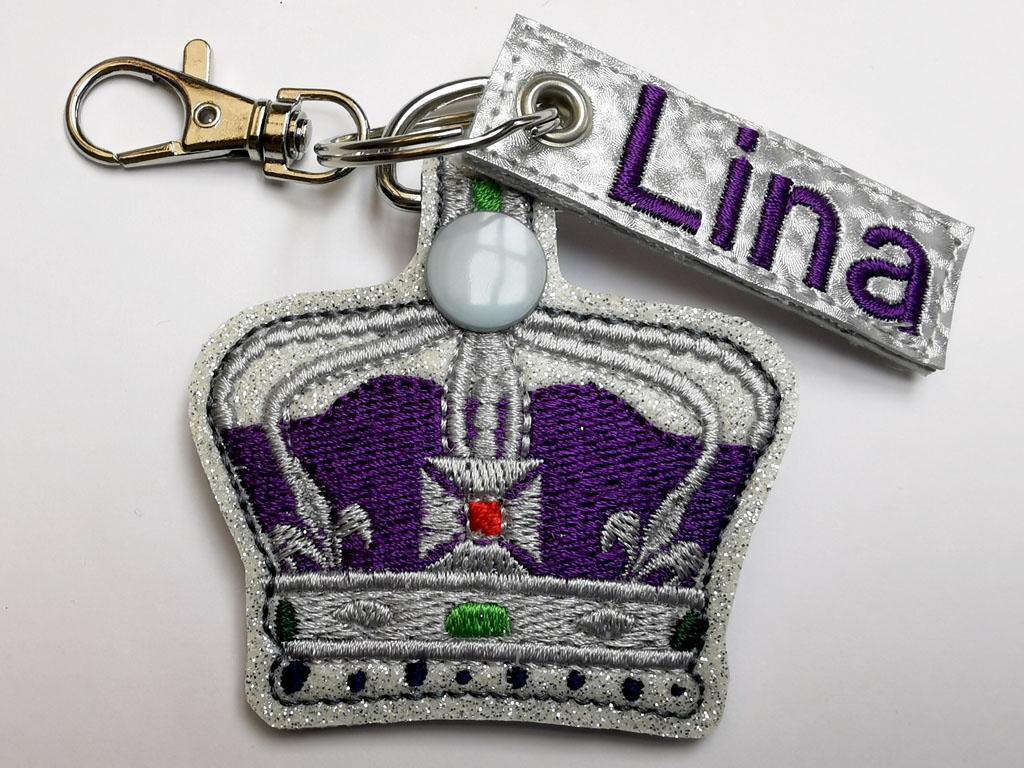 KÖNIGSkrone Anhänger personalisierbar mit Name
