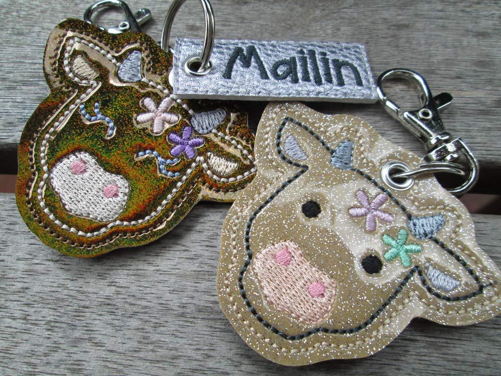 Schlüsselanhänger Kuh