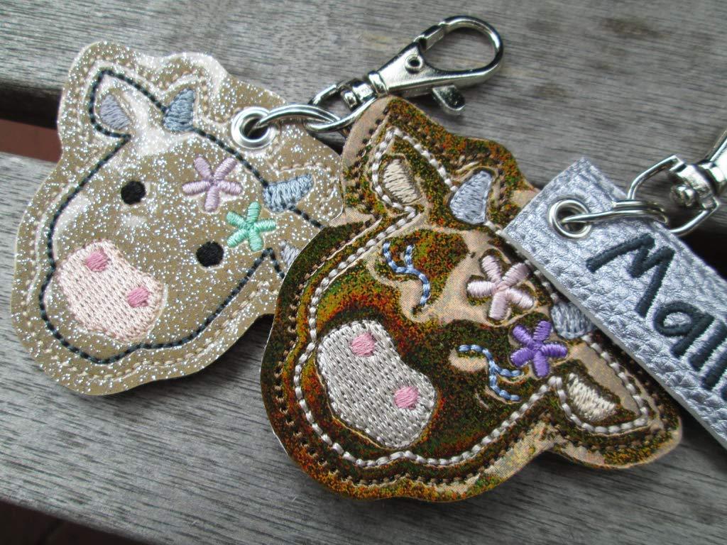 Taschenanhänger Kuh