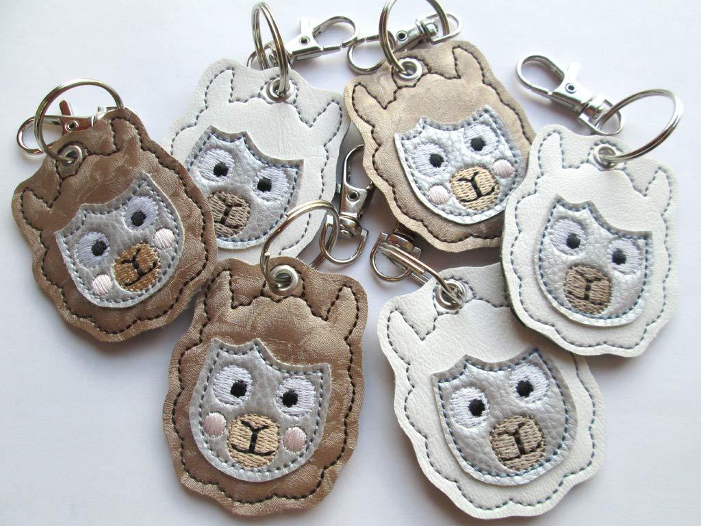 Übersicht Lama Taschenanhänger