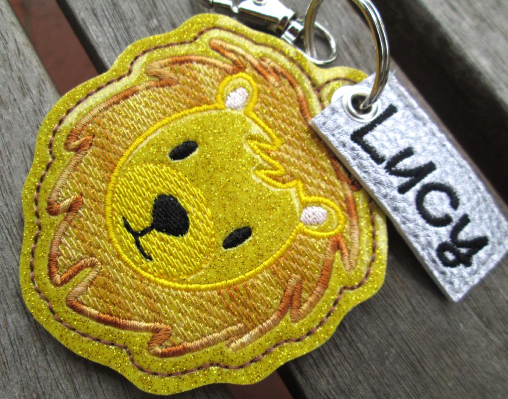 Löwen-Schlüsselanhänger