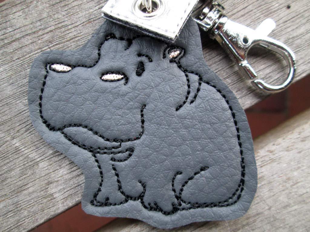 Taschenanhänger Hippo