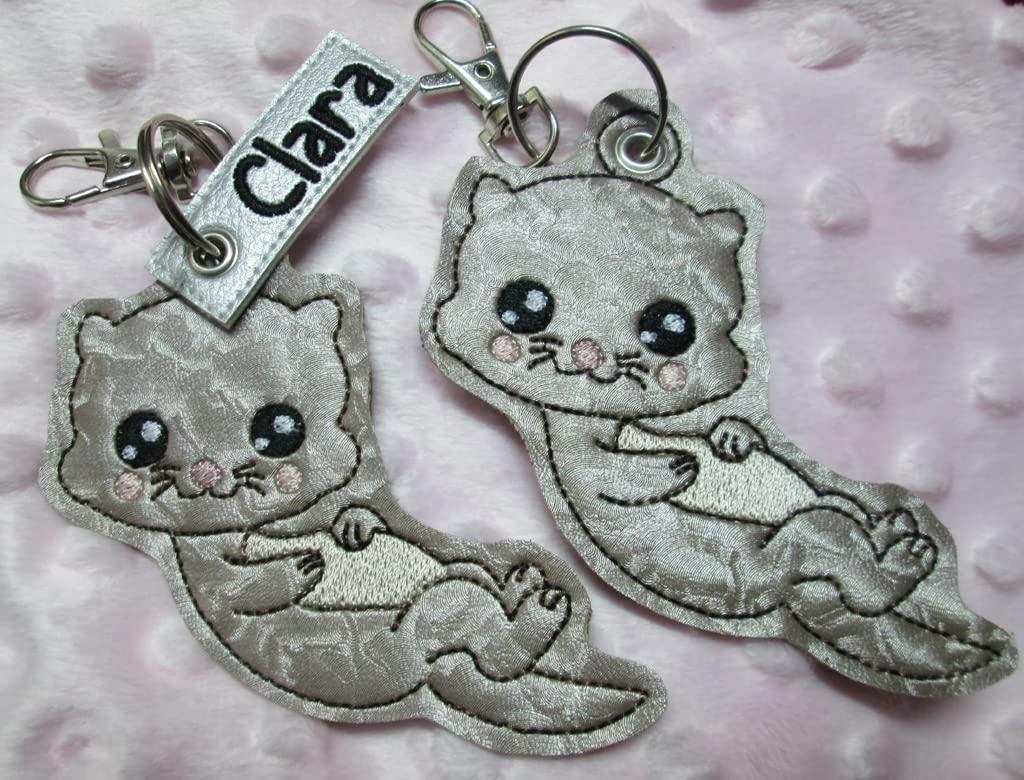 Fischotter Taschenanhänger