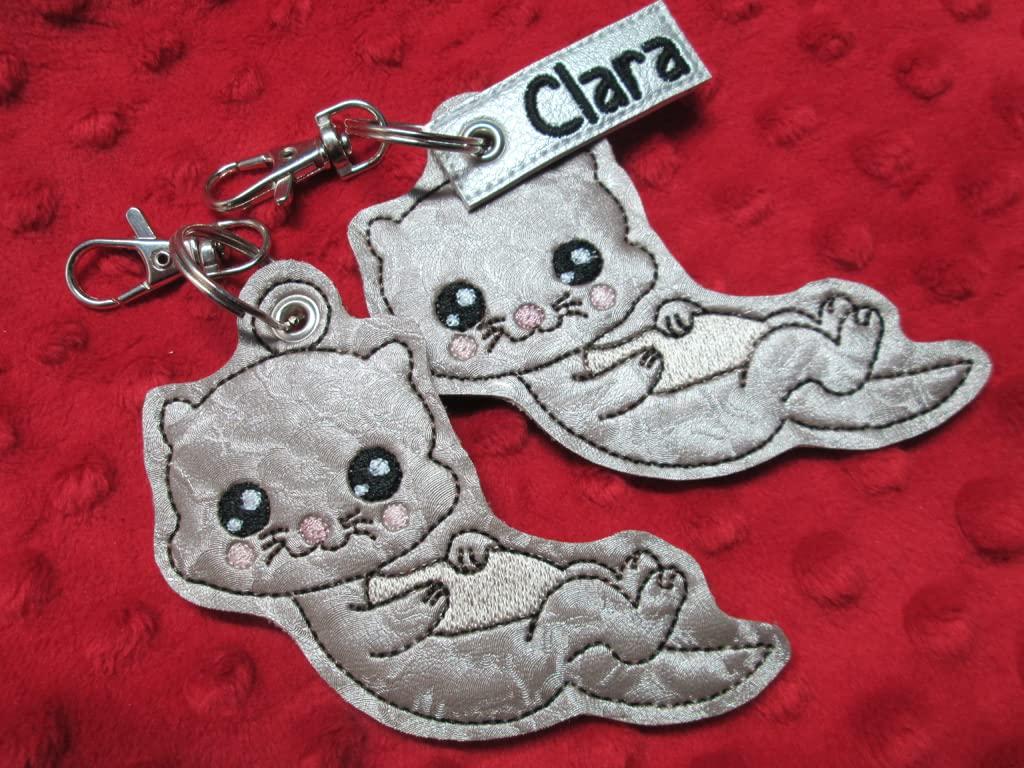 Fischotter Schlüsselanhänger