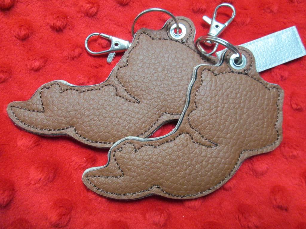 Otter Taschenanhänger Rückseite