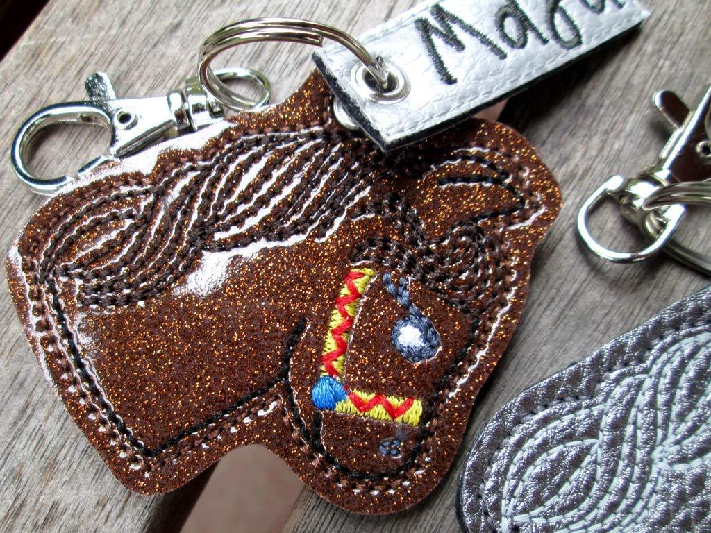 Schlüsselanhänger braunes Pferd