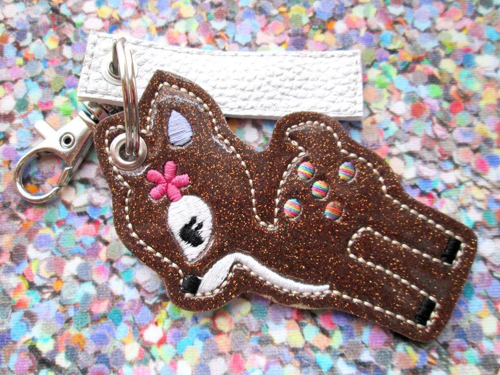 Rehkitz mit Namensanhänger