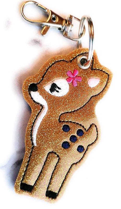 Taschenanhänger braunes Kitz