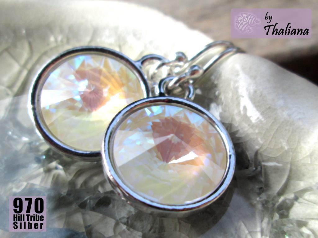 traumhafte Ohrringe Funkeln Rivoli MYSTIC SNOW