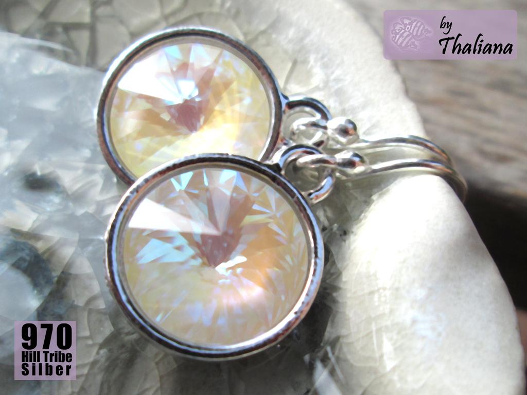 traumhafte Ohrringe Funkeln Rivoli MYSTIC SNOW