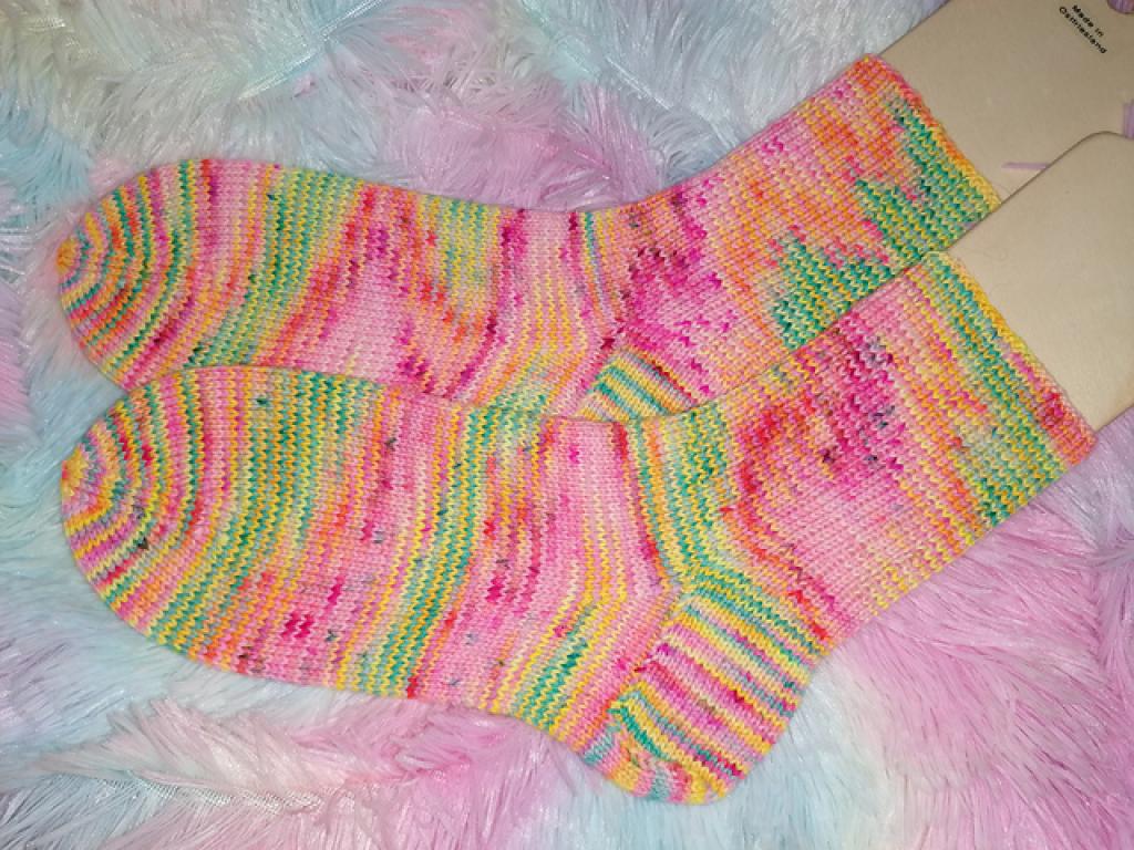 gestrickte Socken